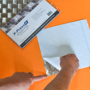 X-Press It Sticky Foil Tread Plate A4 (Per Sheet)