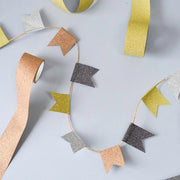 X-Press It Glitter Deco Tape 25mm x 10m Copper