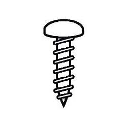 Screw #6x5/8 Truss Zinc (1000) 16mm