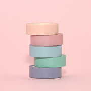 X-Press It Paper Deco Tape Pastels 12mmx5m 5 rolls