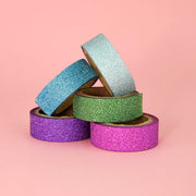 X-Press It Glitter Deco Tape Mermaid 12mmx3mm 5 rolls