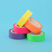X-Press It Paper Deco Tape Fluro 12mmx5m 5 rolls